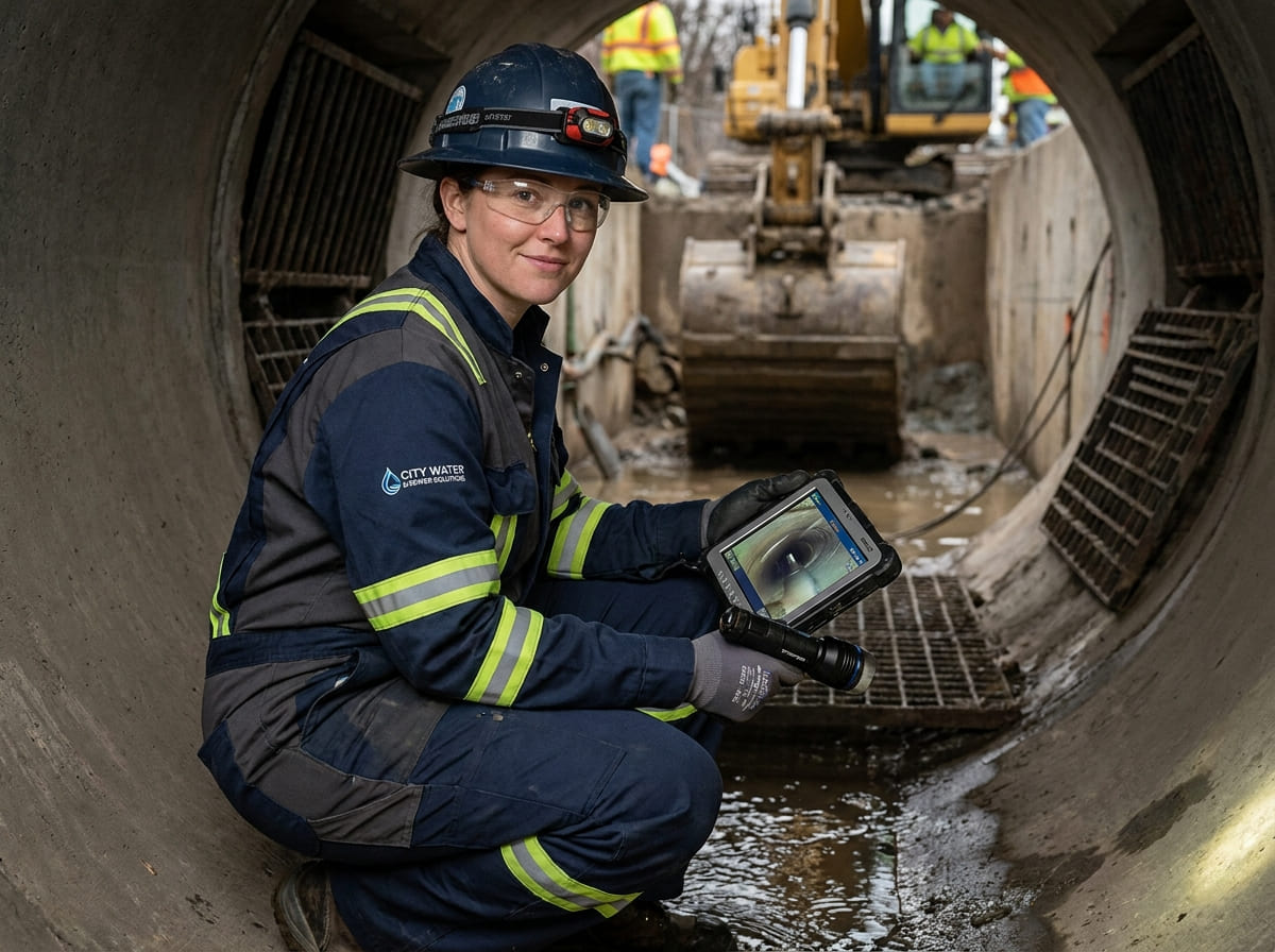 Sewer Line Inspection & Replacement in Midkiff